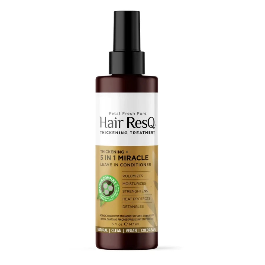 PETAL FRESH Hair ResQ Thickening + 5-In-1 Miracle Leave In Conditioner 147ml