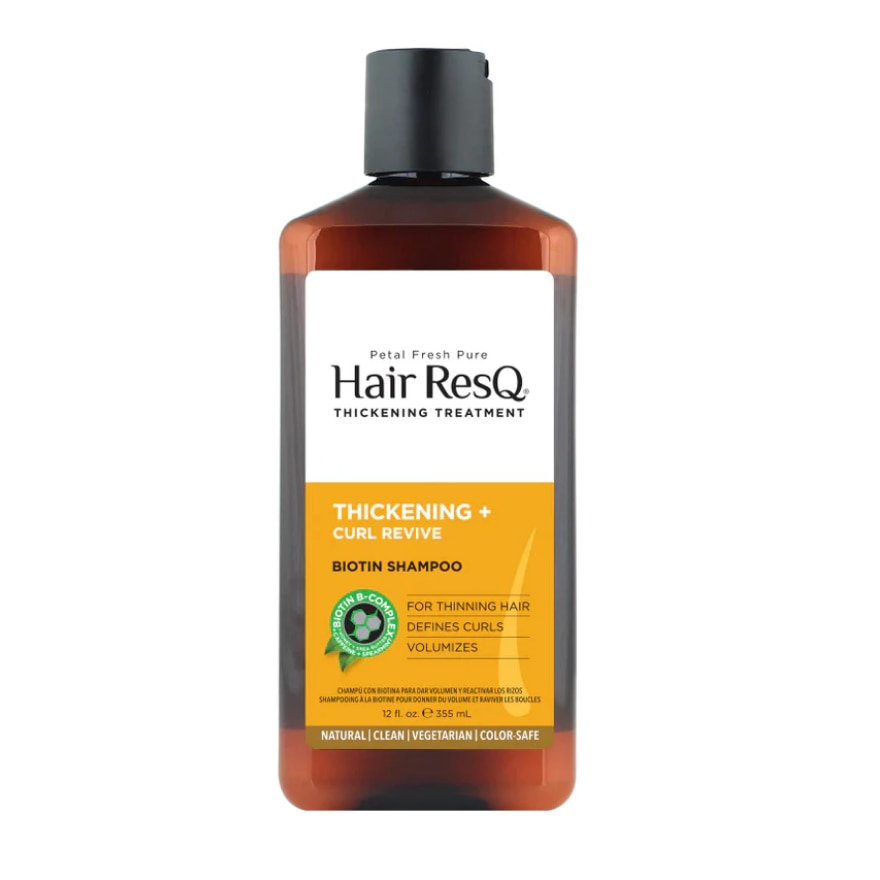 PETAL FRESH Thickening + Curl Revive Shampoo 355ml