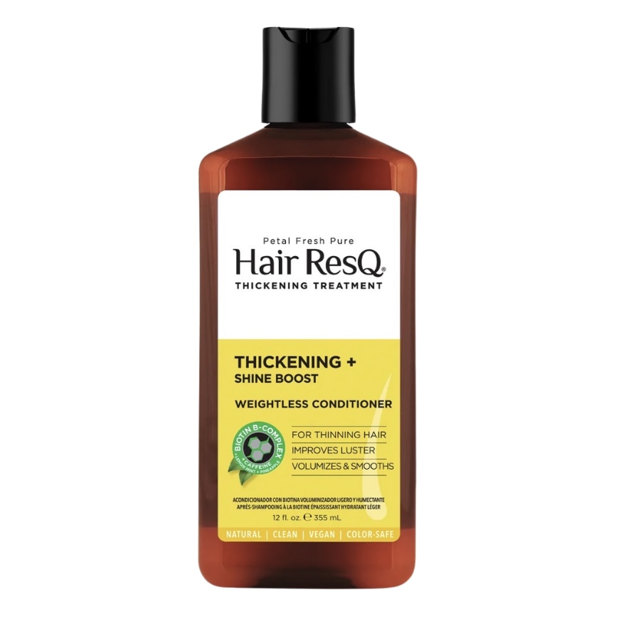 PETAL FRESH Thickening + Shine Boost Weightless Conditioner 355ml