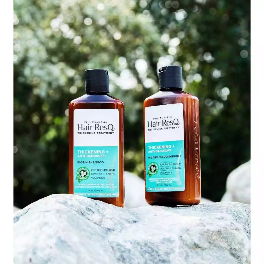 PETAL FRESH Thickening + Anti-Dandruff Shampoo 355ml