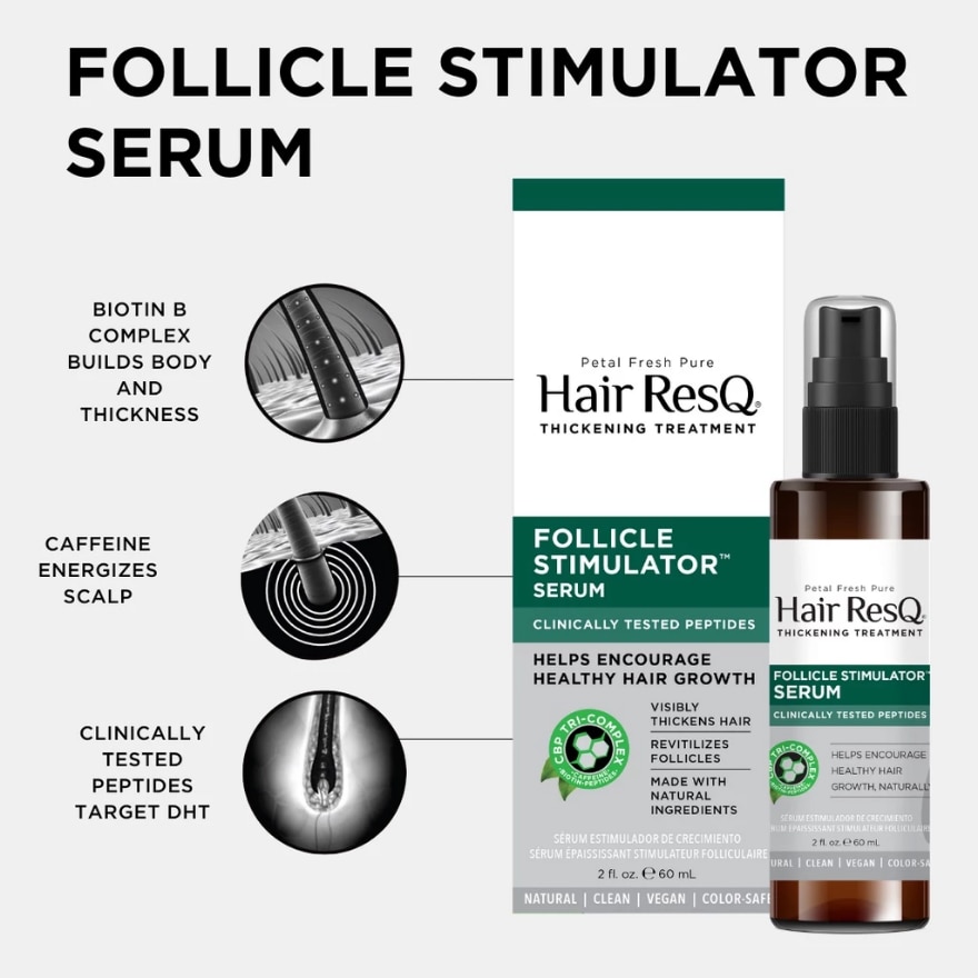 PETAL FRESH Hair ResQ Follicle Stimulator Serum 60ml