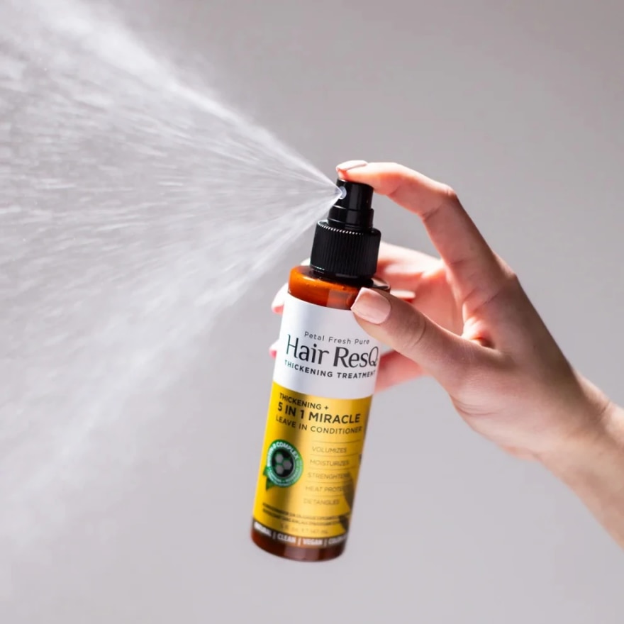 PETAL FRESH Hair ResQ Thickening + 5-In-1 Miracle Leave In Conditioner 147ml