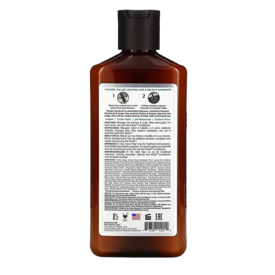 PETAL FRESH Thickening + Anti-Dandruff Shampoo 355ml