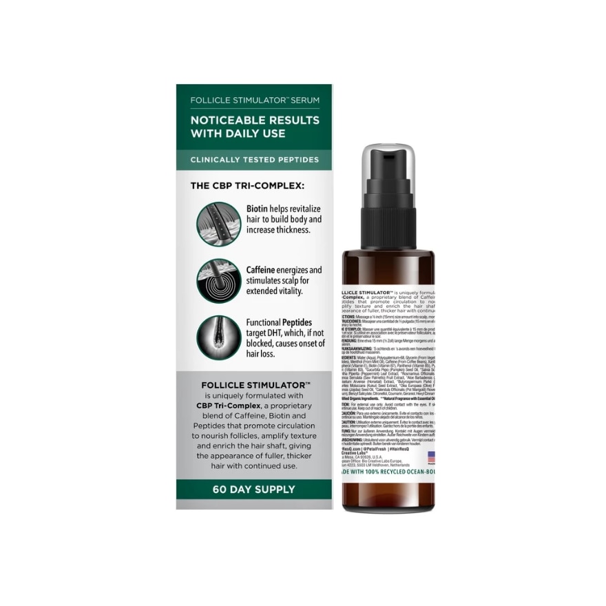 PETAL FRESH Hair ResQ Follicle Stimulator Serum 60ml