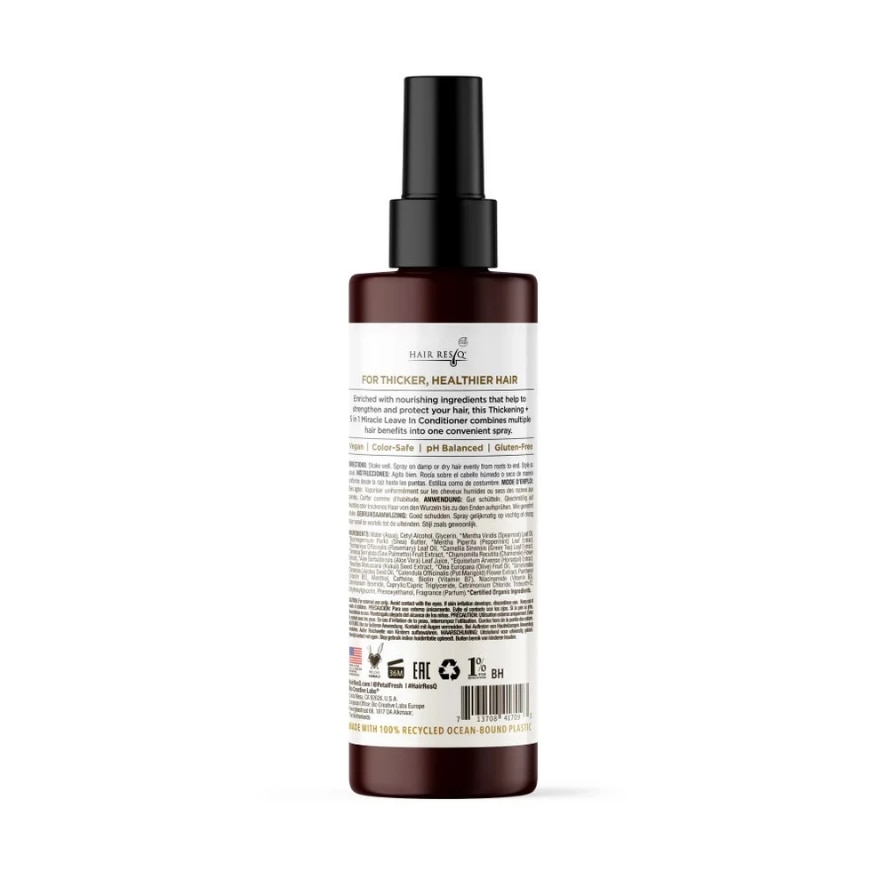PETAL FRESH Hair ResQ Thickening + 5-In-1 Miracle Leave In Conditioner 147ml