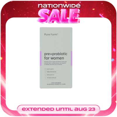 PURE FORM - PURE FORM Pre+Probiotic for Gut Health Capsule image