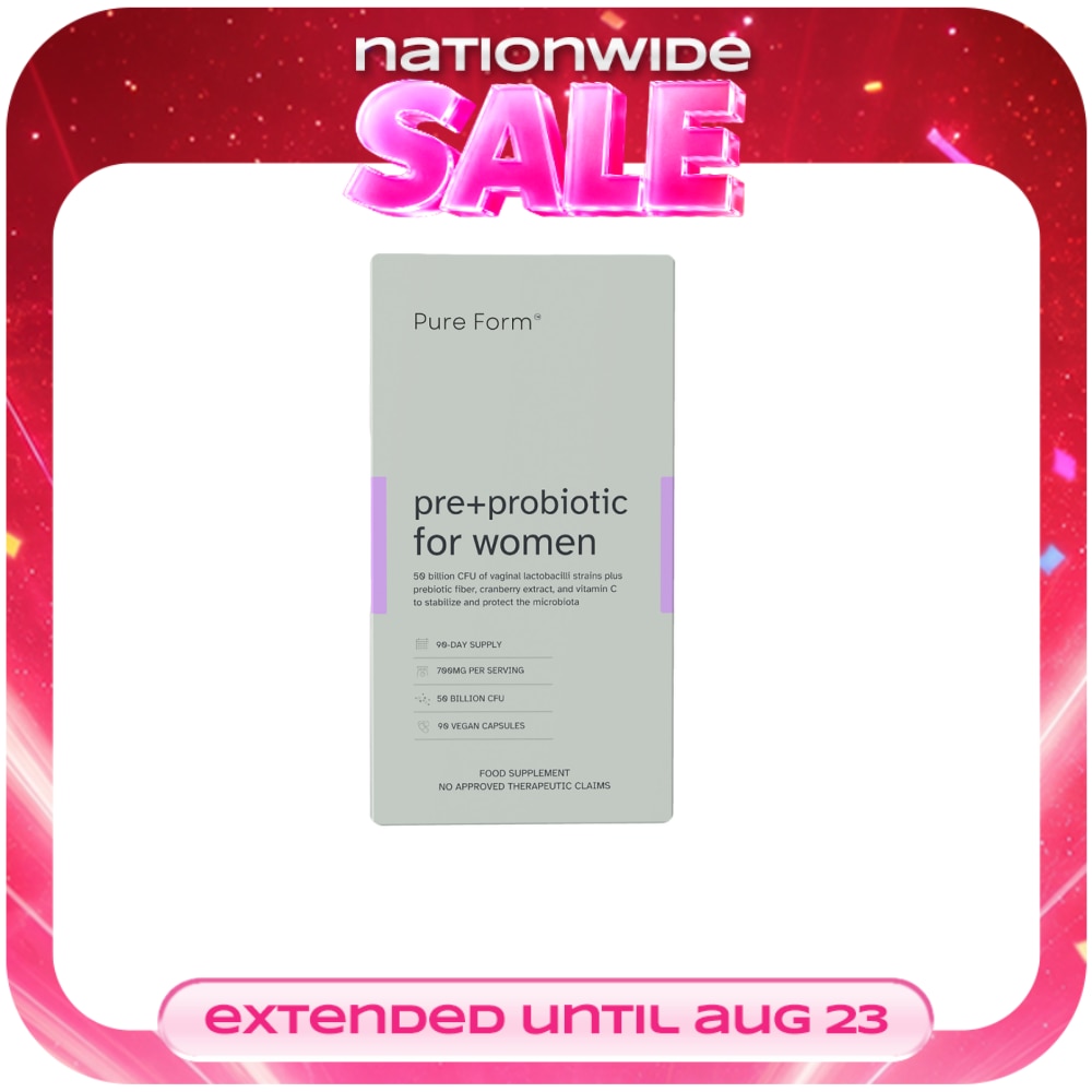 PURE FORM Pre+Probiotic for Gut Health Capsule image