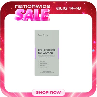PURE FORM - PURE FORM Pre+Probiotic for Gut Health Capsule image