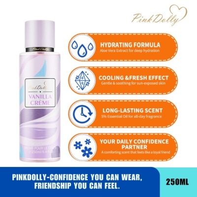 PINK DOLLY PINK DOLLY Vanilla Creme Fragrance Mist 250ml