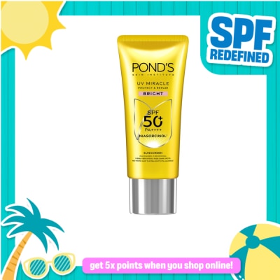 PONDS - Gluta-Niacinamide Sunscreen SPF50 PA++++ UV Bright 50ml