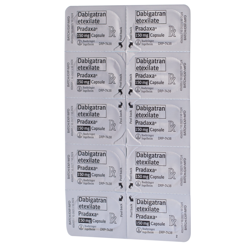 Dabigatran etexilate 150mg 1 Capsule [PRESCRIPTION REQUIRED]