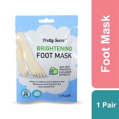 PRETTY SECRET Brightening Foot Mask 1 pair