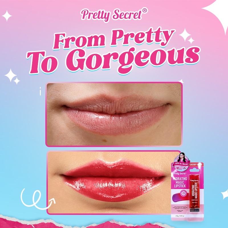 Hydrating Magic Lipstick - Cherry Bomb 3.5g