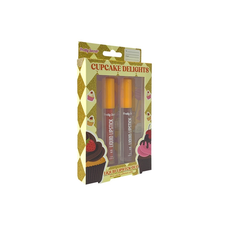 PRETTY SECRET Cupcake Delights Lipstick Duo