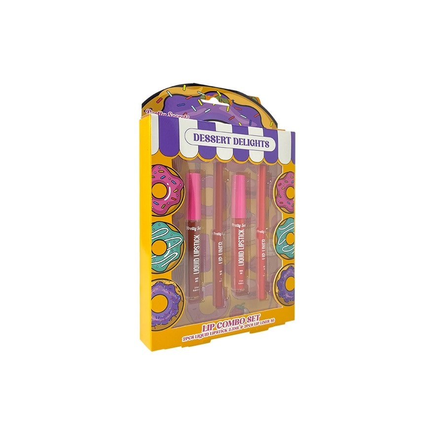 PRETTY SECRET Dessert Delights Lip Combo Set