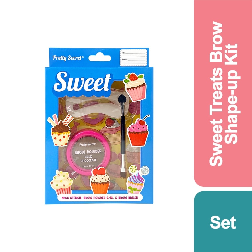 PRETTY SECRET Sweet Treats Brow Shape-Up Kit