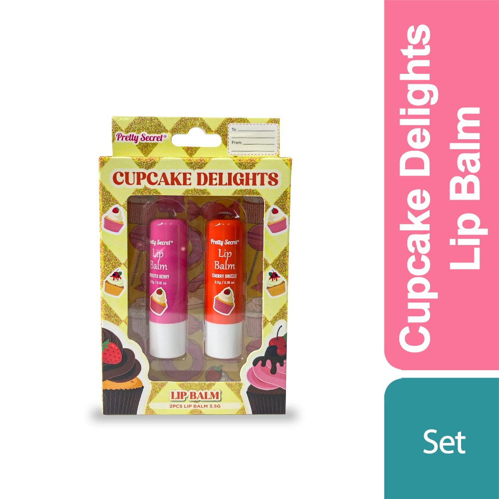 PRETTY SECRET Cupcake Delights Lip Balm