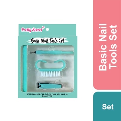 PRETTY SECRET PRETTY SECRET Basic Nail Tools Set