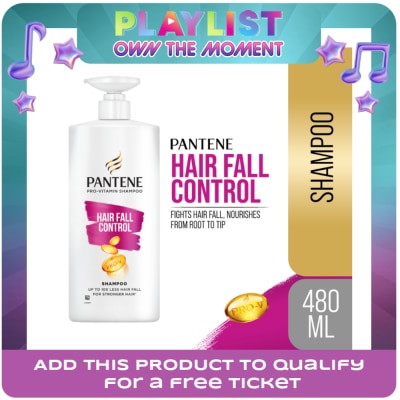 PANTENE - PANTENE Hair Fall Control Pro Vitamin Shampoo 450mL