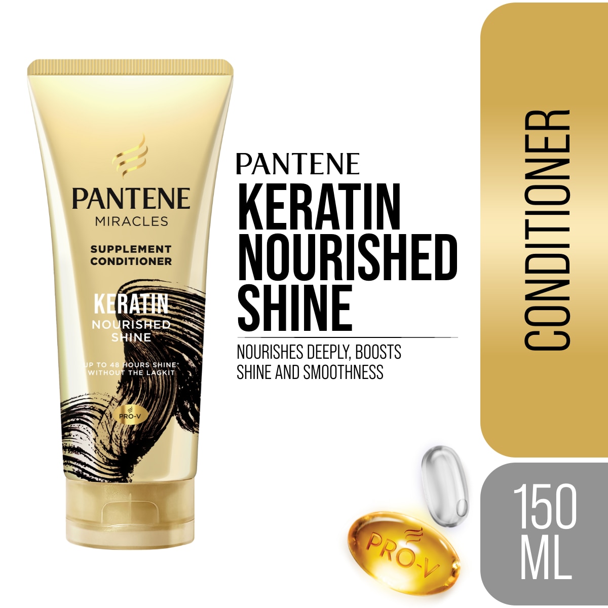 3 Minute Miracle Intensive Conditioner Keratin Straight 150mL