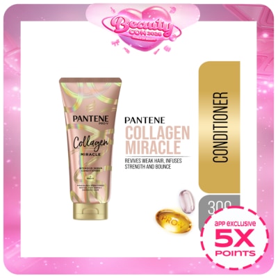 PANTENE - PANTENE Conditioner Collagen Miracle Conditioner 300mL x 1