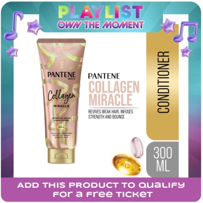 PANTENE - PANTENE Conditioner Collagen Miracle Conditioner 300mL x 1
