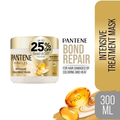 PANTENE - PANTENE Pro-V Miracles Intensive Treatment Mask 300ml 25% Off