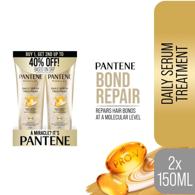 PANTENE - PANTENE Pro-V Miracles Daily Serum Treatment 180ml Bundle