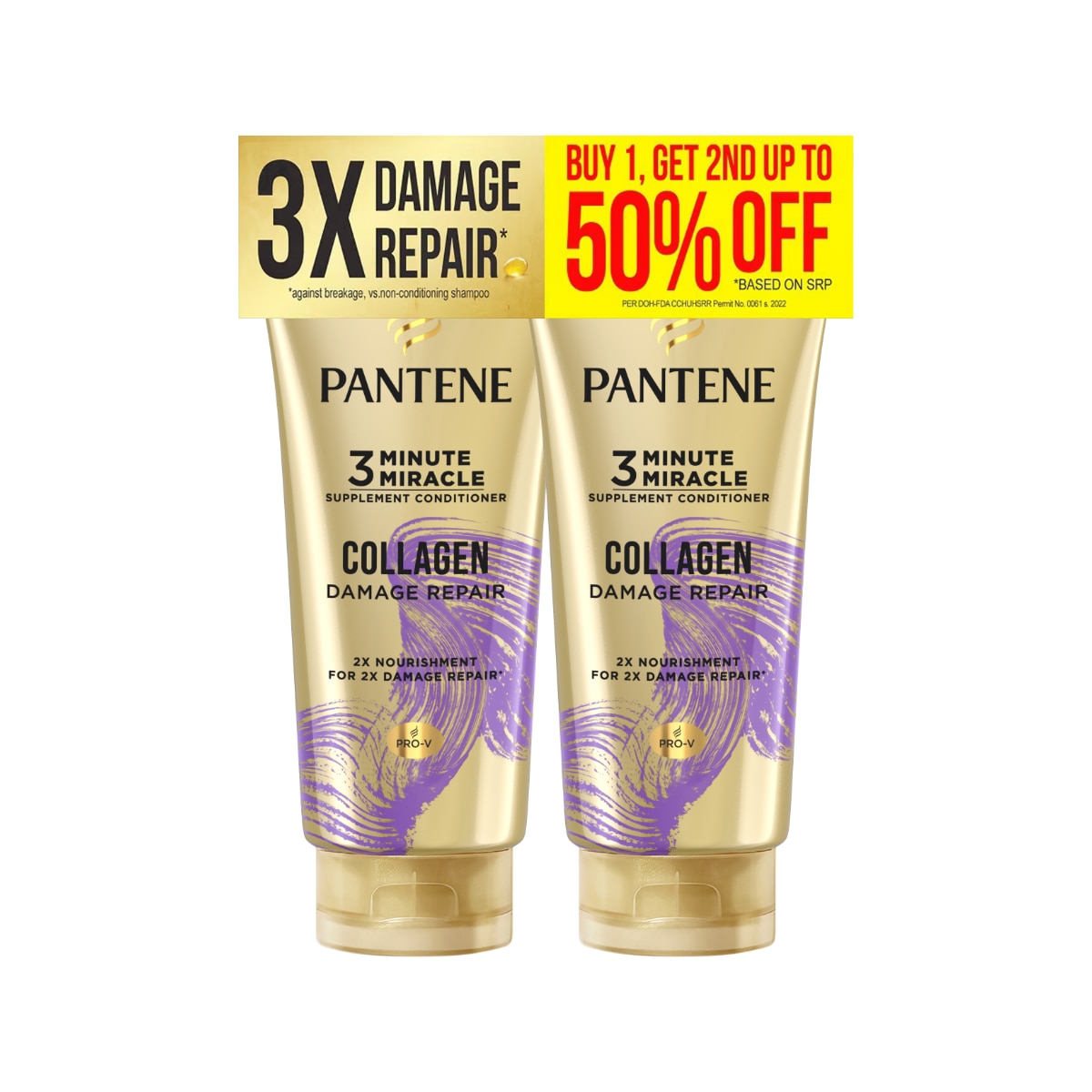 Conditioner 3 Minute Miracle Collagen Repair 150ml Buy 1 Get the 2nd at 50% Off