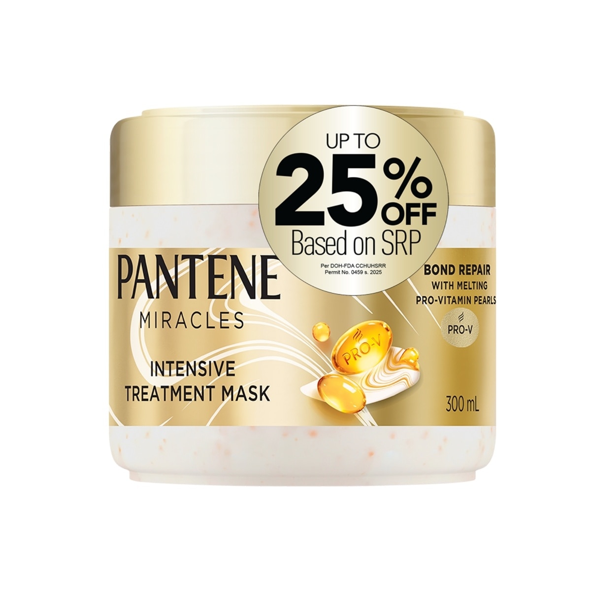 PANTENE Pro-V Miracles Intensive Treatment Mask 300ml 25% Off