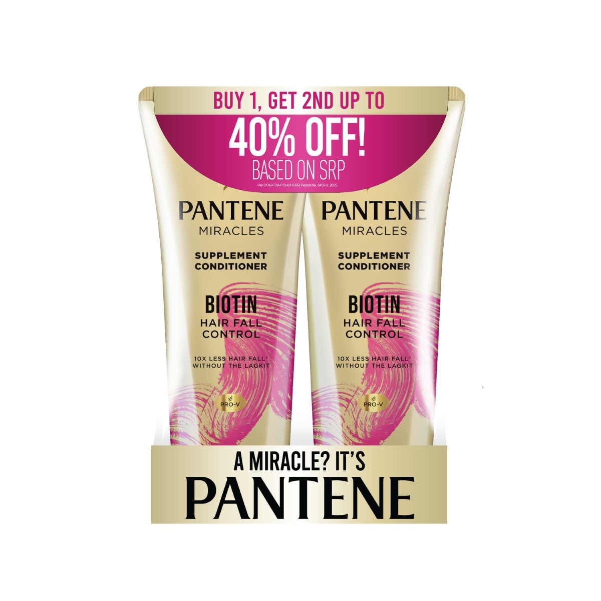 PANTENE Supplement Conditioner Biotin Strength Bundle 150ml