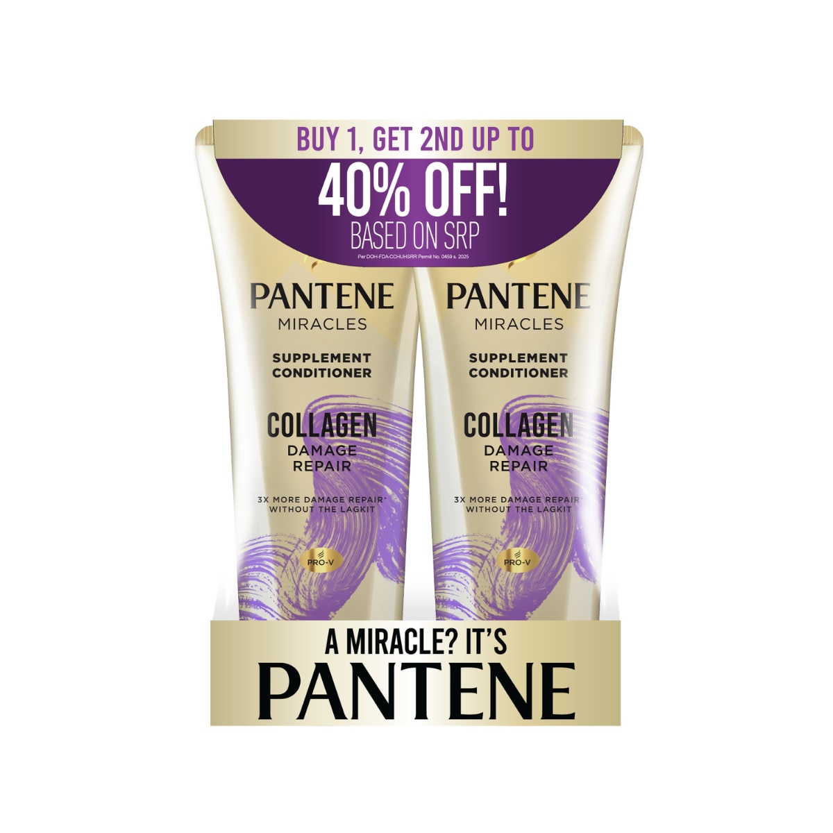 PANTENE Supplement Conditioner Collagen Repair Bundle 150ml