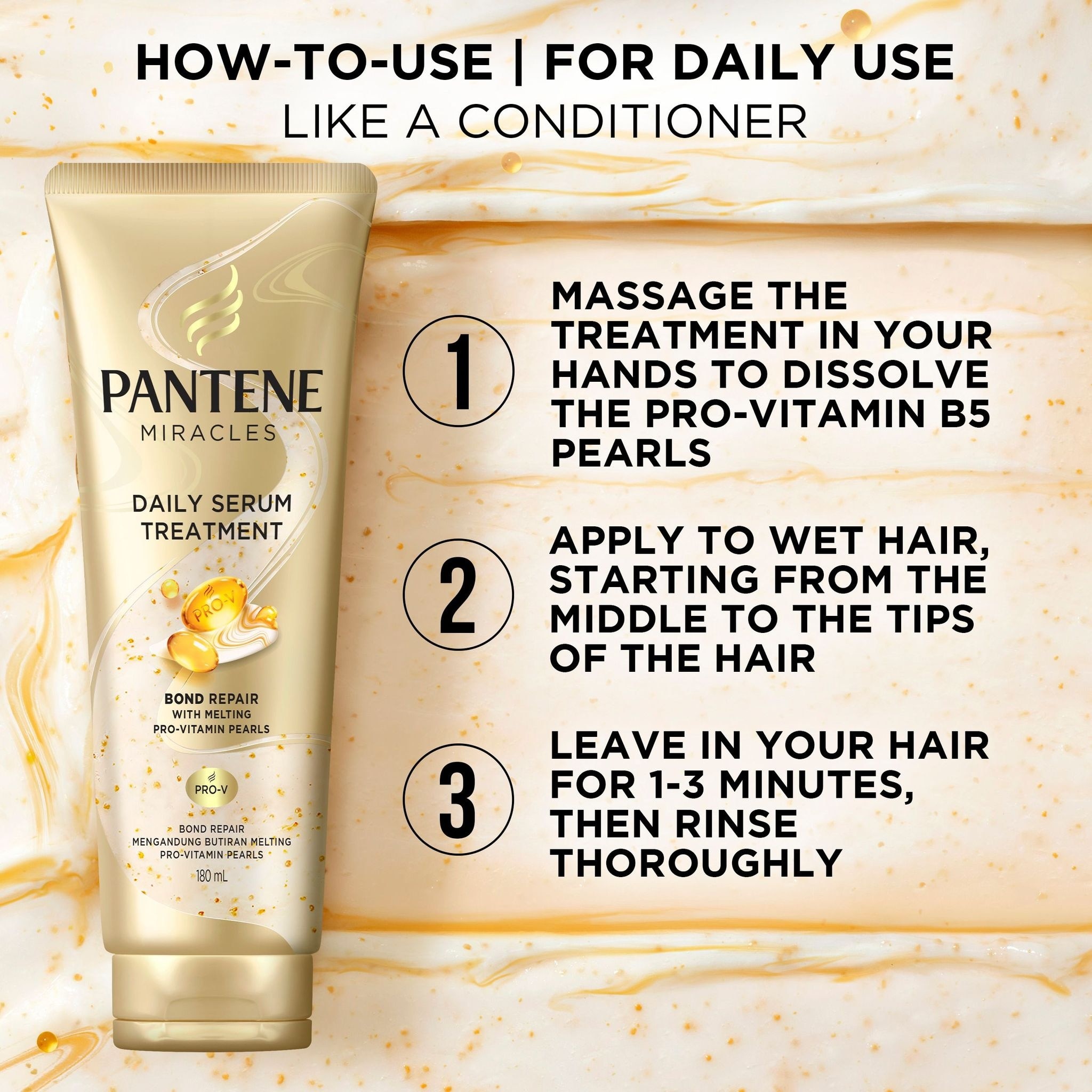 Pantene Pro-V Miracles Daily Serum Treatment 180ml