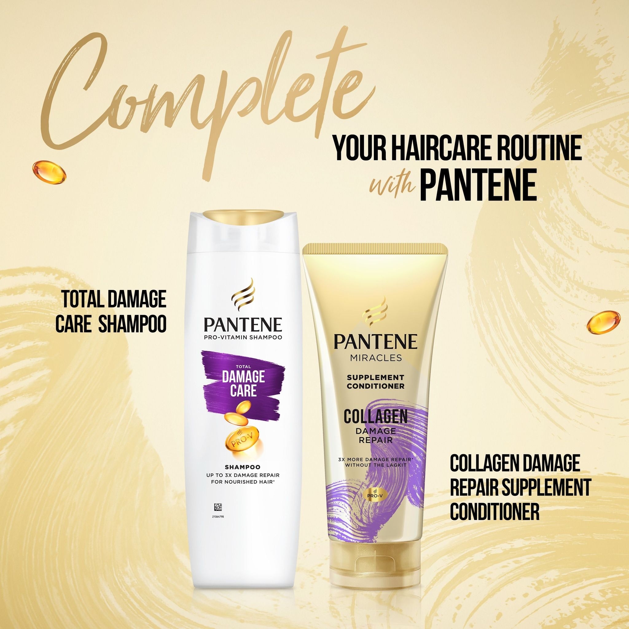 PANTENE Supplement Conditioner Collagen Repair Bundle 150ml