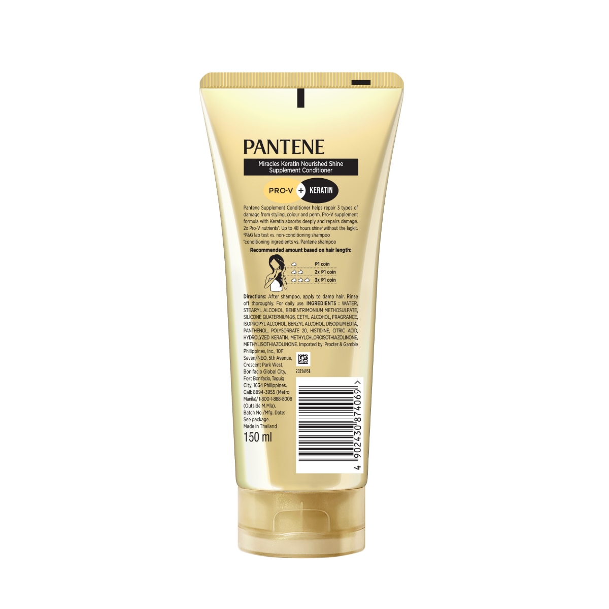 3 Minute Miracle Intensive Conditioner Keratin Straight 150mL