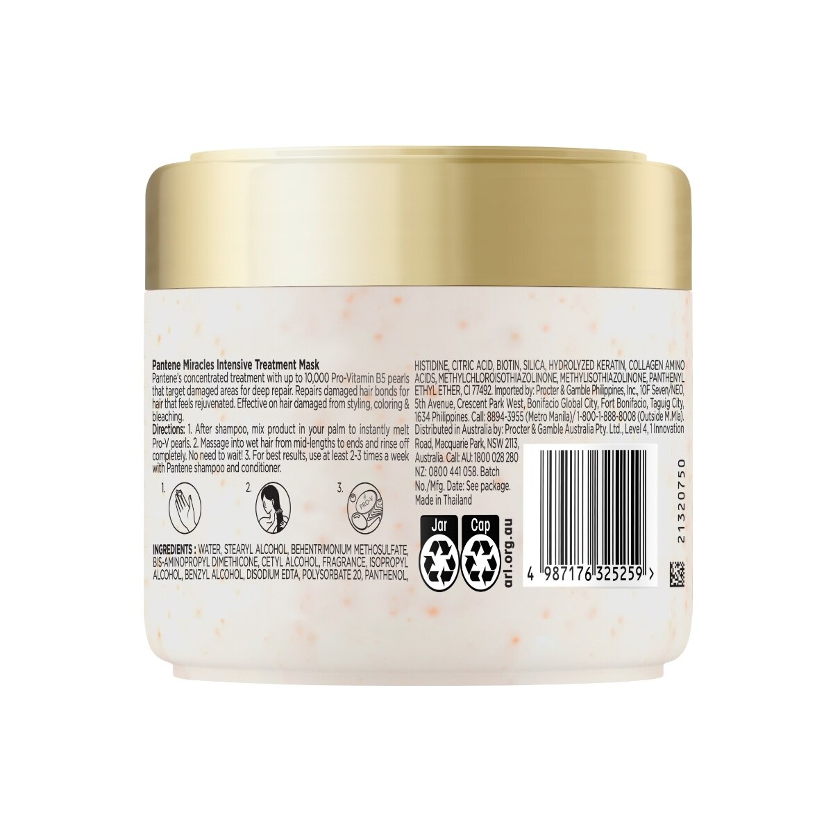 PANTENE Pro-V Miracles Intensive Treatment Mask 300ml 25% Off