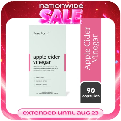 PURE FORM - PURE FORM Apple Cider Vinegar Capsule image