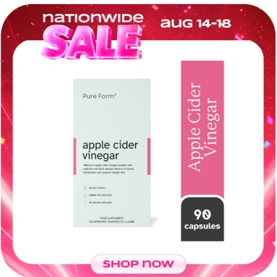 PURE FORM - PURE FORM Apple Cider Vinegar Capsule image