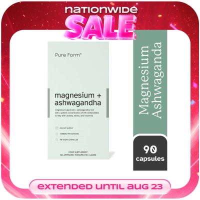 PURE FORM - PURE FORM Magnesium + Ashwagandha Capsule image