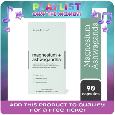 PURE FORM - PURE FORM Magnesium + Ashwagandha Capsule
