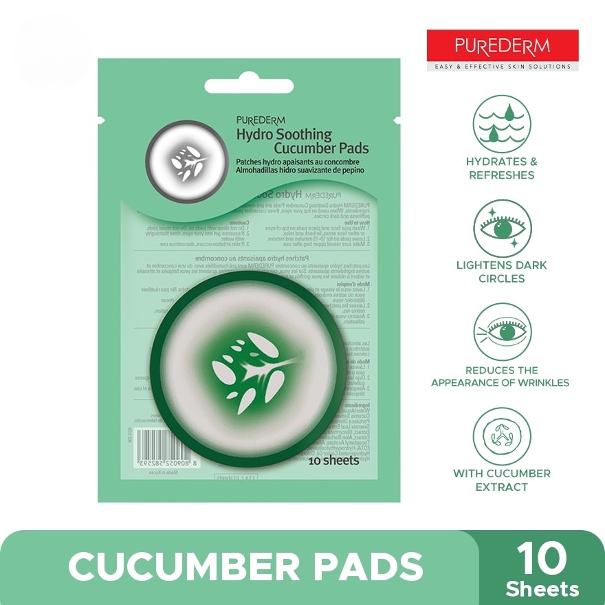 Hydro Soothing Ccumber Pads 10s