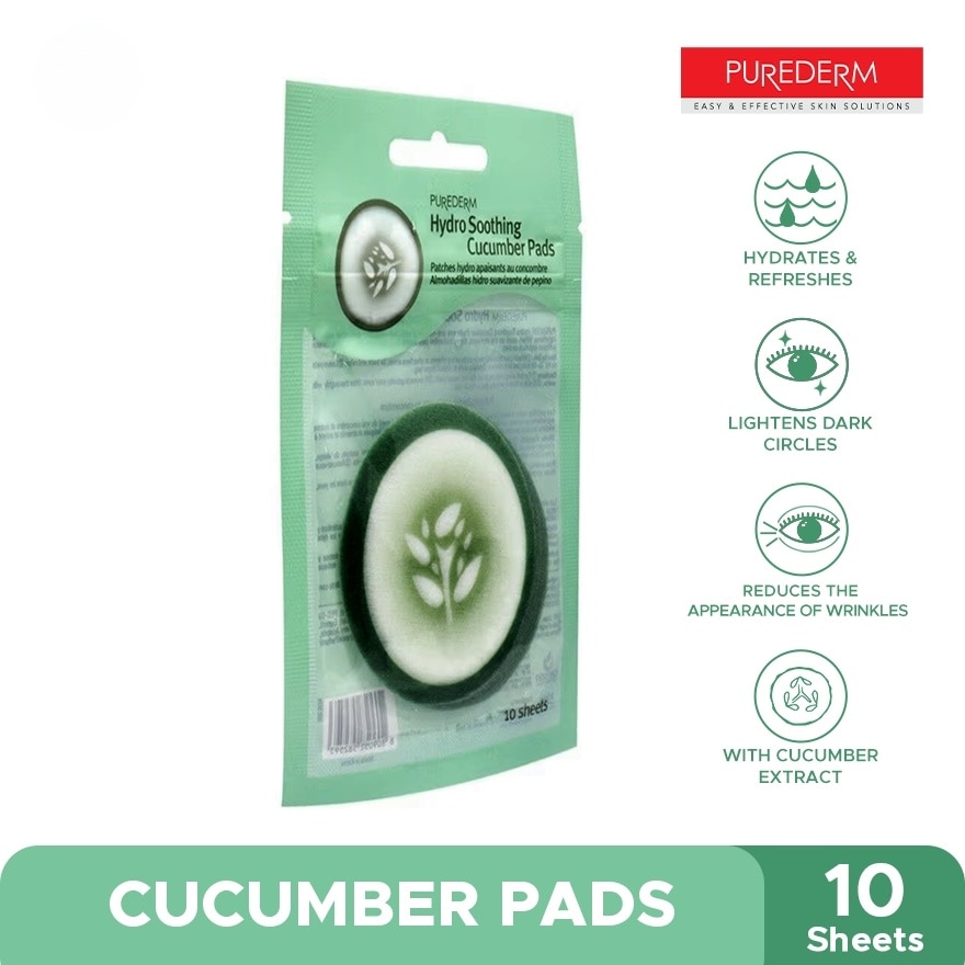 Hydro Soothing Ccumber Pads 10s