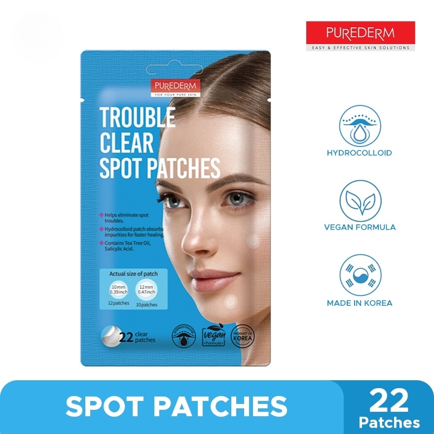 Trouble Clear Patches 22pcs