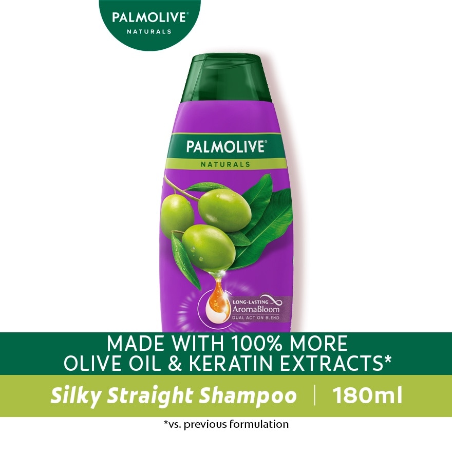 Naturals Silky Straight with Keratin Shampoo 180ml