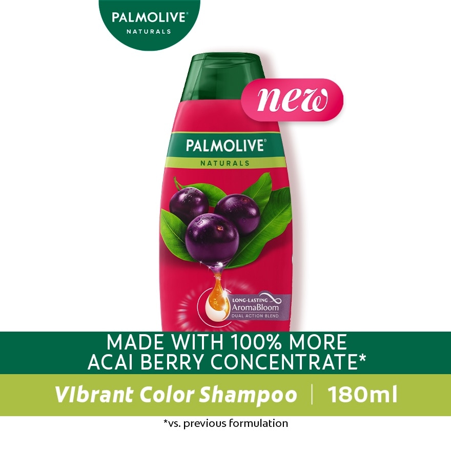 Palmolive Naturals Vibrant Color Shampoo 180mL image