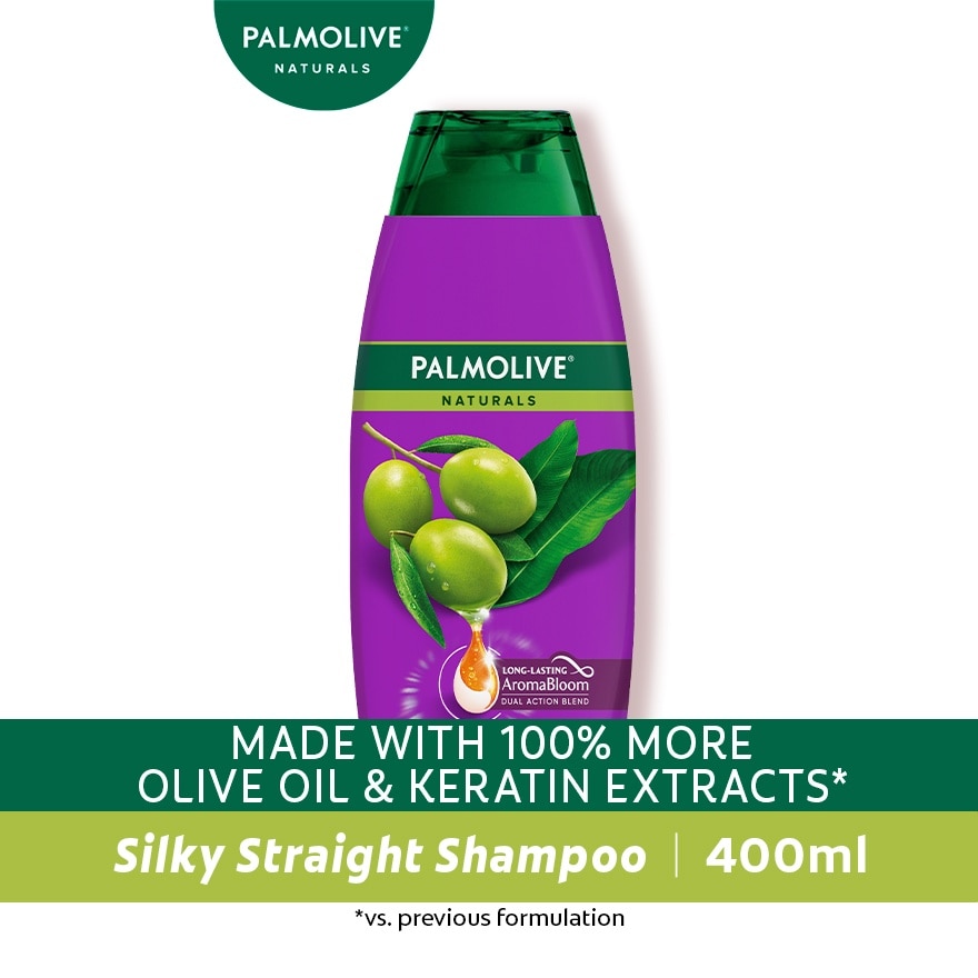 Silky Straight Shampoo 400ml