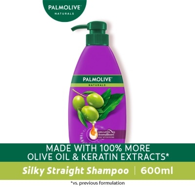 PALMOLIVE Silky Straight With Keratin Shampoo 600ml