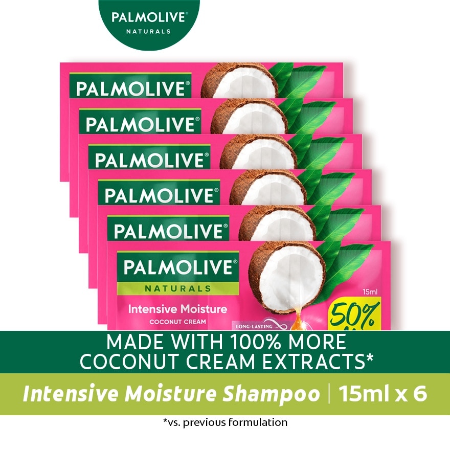 Naturals Intensive Moisture Shampoo & Conditioner Triples 15mlx6s