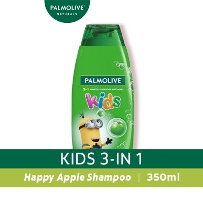 PALMOLIVE Kids 3-in-1 Shampoo, Body Wash and Conditioner Happy Apple 350ml