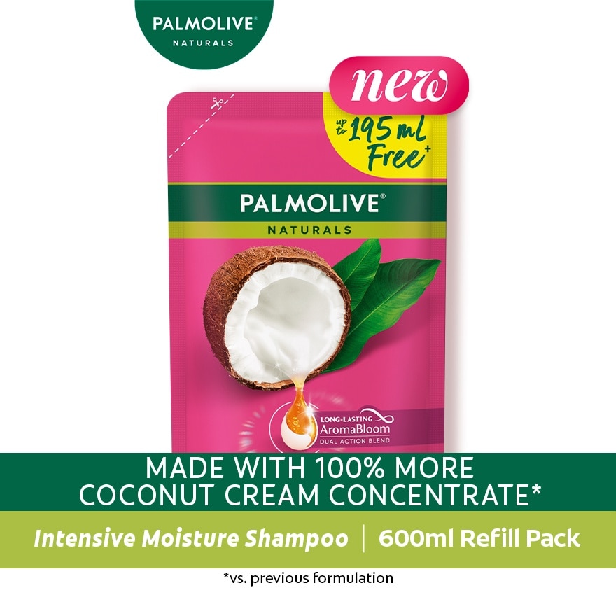 Palmolive Naturals Intensive Moisture Shampoo 600mL Doy